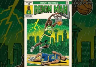Shawn Kemp Hoop Heroes comic book