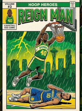 Shawn Kemp Hoop Heroes comic book